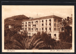 Cartolina Bordighera, Grand Hotel Continental  - Autres & Non Classés