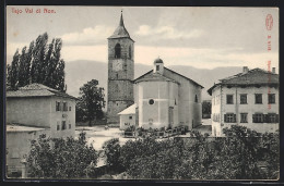 Cartolina Predaia /Val Di Non, Taio, La Chiesa  - Otros & Sin Clasificación