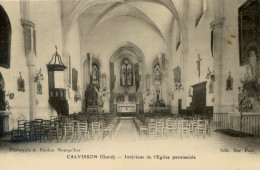 192.... CALVISSON. Interieur De L'Eglise Paroissiale - Otros & Sin Clasificación