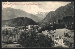 AK Bad Ischl, Ortsansicht Mit Dachstein Von Sophien`s Doppelblick  - Other & Unclassified