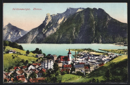 AK Ebensee /Salzkammergut, Ortsansicht Mit See Und Bergen  - Other & Unclassified