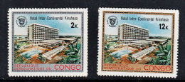 C0309a CONGO (DR) 1971, SG 783-4 Intercontinental Hotel   MNH - Nuovi