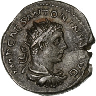 Elagabal, Antoninien, 219, Rome, Argent, TTB+, RIC:14f - Les Sévères (193 à 235)