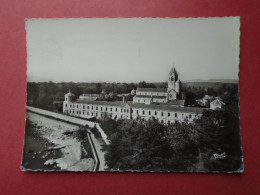 CPSM PHOTO GLACEE  ILE ST SAINT HONORAT L'ABBAYE DE DE N D DE LERINS   VOYAGEE 1967  TIMBRE FLAMME - Other & Unclassified