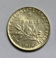 2 Francs Semeuse - 1919 - 2 Francs