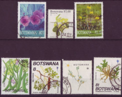 Afrique - Bostwana - Birds - 7 Timbres Différents - 7624 - Botswana (1966-...)