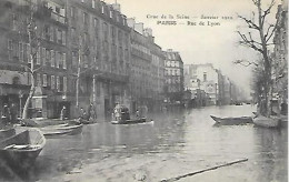 CPA Paris  Crue De La Seine Janvier 1910 Rue De Lyon - Paris (12)