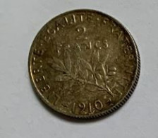 2 Francs Semeuse - 1910 - 2 Francs