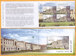 2017 Moldova Moldavie Moldau Booklet Europa - Cept  Castle. Mimi. Bulboaca - 2017