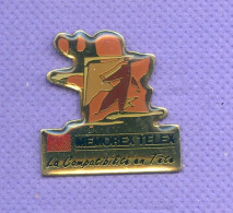 Rare Pins Memorex Telex P281 - Merken