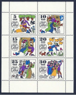DDR, 1969, Michel-Nr. 1450-1455, Kleinbogen, **postfrisch - 1950-1970