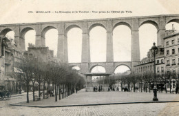 199.... Le Kiosque Et Le Viaduc. Vue Prise De L'Hôtel De Ville - Morlaix