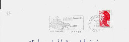 Lettre Entière Flamme 1989 Mauléon Soule Pyrenées Atlantique - Mechanical Postmarks (Advertisement)