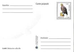 Moldova - Postal Stationery  2016 : White-tailed Eagle (Haliaeetus Albicilla) - Eagles & Birds Of Prey