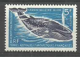 French Southern And Antarctic Lands (TAAF) 1966 Mi 36 MNH  (ZS7 FAT36) - Marine Life