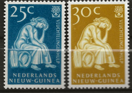 NOUVELLE GUINEE NEERLANDAISE: **, N° YT 56 Et 57, TB - Netherlands New Guinea