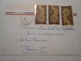 Cameroun , Lettre De Douala 1976 Pour Paris - Camerun (1960-...)