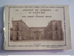 Album Photos De Classe Et Professeurs,collège Garçons Saint-Dié,Ecole Primaire,1925-1926 - Ohne Zuordnung