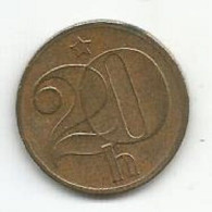 CZECHOSLOVAKIA 20 HALERU 1975 - Czechoslovakia