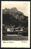 AK Nesselwängle /Tirol, Haller Am Haldensee, Blick über Das Wasser Gegen Die Berge  - Autres & Non Classés