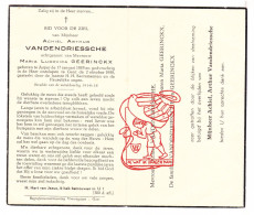 DP Achiel Arthur Vandendriessche ° Asper Gavere 1885 † Gent 1958 X Maria Geerinckx - Images Religieuses