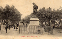 Beziers Allées Et Statue Paul Riquet - Beziers