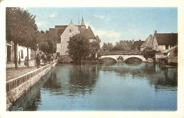 France - (36) Indre - Issoudun - Pont Saint-Paterne Et L'ancienne Eglise Saint-Roch - Issoudun