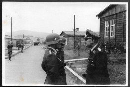Germany WW2 Wehrmacht Officers Old Real Photo PC Pre 1945 - War 1939-45