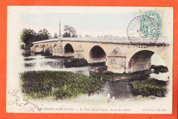12480 / ⭐ (•◡•) Environs ORLEANS 45-Loiret ◉ Pont SAINT-NICOLAS St Bords LOIRET ◉ 1905 à CASTEX Longages-NEURDEIN ND 38 - Sonstige & Ohne Zuordnung