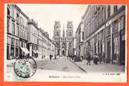 12481 / ⭐ (•◡•) ORLEANS 45-Loiret ◉ Rue Jeanne D'ARC ◉ 1905 à FAURE Longages ◉ B-F 64 - Orleans