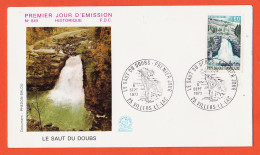 12369 / ⭐ F.D.C N°849 SAUT Du DOUBS Doc PHEDON-SALOU 1er Jour Emission 25-VILLERS-LE-LAC 08-09-1973 First Day Cover - 1970-1979