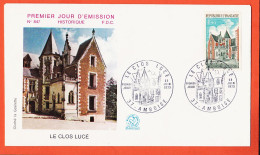 12334 / ⭐ F.D.C N°847 LE CLOS LUCE Cliché LA GOELETTE 1er Jour Emission 37-AMBOISE 23-06-1973 First Day Cover - 1970-1979