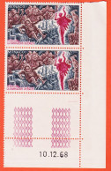 12137 / ⭐ (•◡•) ◉ MONACO Coin Daté 10-12-1968 Paire Yvert Y-T N° 781 Damnation De FAUST Par BERLIOZ 0fr25 LUXE MNH**  - Neufs