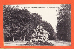 12067 / ⭐ Foret De FONTAINEBLEAU 77-Seine Et Marne La Croix De FRANCHARD 1910s Edition ? N° 91 - Fontainebleau