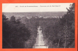 12065 / ⭐ Foret De FONTAINEBLEAU 77-Seine Et Marne Panorama Pris Du Mail HENRY IV 1910s Edition DULAC 187 - Fontainebleau