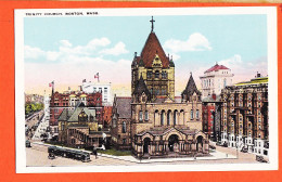 12330 / ⭐ BOSTON Massachusetts TRINITY Church 1910s Published ABRAMS Roxbury Mass  - Boston