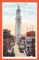 12329 / ⭐ BOSTON Massachusetts U.S Custom House 1847 Published ABRAMS Roxbury Mass 1910s - Boston