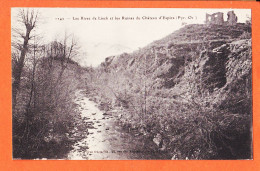 12307 / ⭐ ♥️ Peu Commun Les Rives De LIECH (66) Ruines Chateau ESPIRA 1921 à BOUTET Port-Vendres Editeur BRUN Frères - Altri & Non Classificati