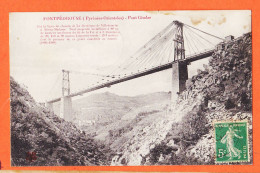 12285 / ⭐ FONTPEDROUSE Pont Suspendu GISCLAR Ligne Chemin Fer VILLEFRANCHE BOURG-MADAME à BOUTET Port-Vendres Gisclard - Otros & Sin Clasificación