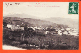 12230 / ⭐ ♥️ Rare CERET (66) Vue EST Couvent Des CAPUCINS 1909 à Jeanne GARIDOU Epicerie Port-Vendres- LABOUCHE 487 - Ceret