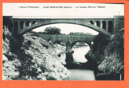 12465 / ⭐ SAINT-JEAN-de-FOS St 34-Herault Le NOUVEAU Pont Sur L'HERAULT 1936 Edit LAVAL Tabacs LYZON - Other & Unclassified