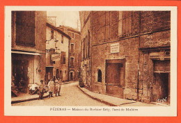 12448 / ⭐ PEZENAS 34-Hérault EPICERIE Et Maison Du Barbier GELY L'ami De MOLIERE 1910s Edition ROGE - Pezenas