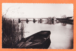12181 / ⭐ ♥️ Peu Commun FERICY 77-Seine-Marne Pont Sur YONNE Barque 1940s Photo-Bromure Edition MOINE N° 1 - Autres & Non Classés