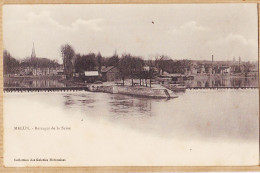12079 / ⭐ Etat Parfait MELUN 77-Seine-et-Marne Barrages De La SEINE 1900s Collection Des GALERIES MELUNAISES - Melun