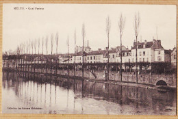 12080 / ⭐ Etat Parfait MELUN 77-Seine-et-Marne Quai PASTEUR 1900s Collection Des GALERIES MELUNAISES - Melun