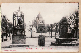 12131 / ⭐ Edition ESPARCIEUX 12  - PROVINS 77-Seine-Marne Place CHATEL Et Ville-Haute1904 à Nénette GINESTOUS Belley - Provins