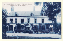 12164 / ⭐ EGREVILLE 77-Seine Marne Chateau MASSENET Façade 1930s - Photo Edition BLAINCOURT PRECY 26 - Autres & Non Classés