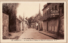 12180 / ⭐ MARLOTTE 77-SEine Marne Grande-Rue Annexe Hotel THE LA RENAISSANCE 1940s COFFIN Photo Editeur MORET 367 - Autres & Non Classés