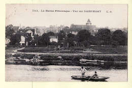 12161 / ⭐ DAMPMART 77-Seine Marne Pittoresque Partie Pêche Barque Jardin Garage 1923-TESTARD MALCUIT 7111 - Autres & Non Classés