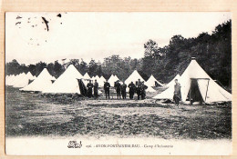 12006 / ⭐ AVON-FONTAINEBLEAU (77) Camp D'INFANTERIE Tentes 05.06.1912 à ROUGNAU Lichères Près Chablis Yonne - Avon